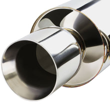 Load image into Gallery viewer, 03-08 Hyundai Tiburon 2.0L Catback Exhaust Single Rolled Tip Stainless Steel