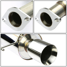 Load image into Gallery viewer, 01-05 Lexus IS300 Single Rolled Tip Catback Exhaust - Stainless Steel