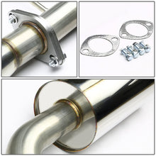 Load image into Gallery viewer, 01-05 Lexus IS300 Single Rolled Tip Catback Exhaust - Stainless Steel