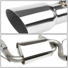 Load image into Gallery viewer, 2007-2017 Jeep Wrangler Dual Single Tip Catback Exhaust Stainless Steel