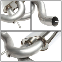 Load image into Gallery viewer, 2007-2017 Jeep Wrangler Dual Single Tip Catback Exhaust Stainless Steel
