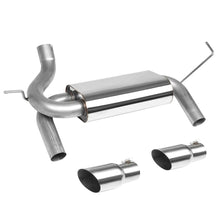 Load image into Gallery viewer, 2007-2017 Jeep Wrangler Dual Single Tip Catback Exhaust Stainless Steel