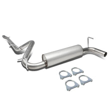Load image into Gallery viewer, 2012-2017 Jeep Wrangler Single Catback Exhaust System Stainless Steel