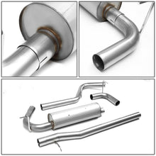 Load image into Gallery viewer, 2012-2017 Jeep Wrangler Single Catback Exhaust System Stainless Steel