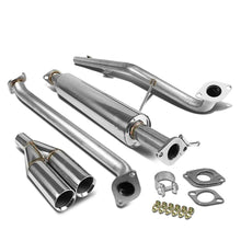 Load image into Gallery viewer, 2006-2011 Kia Rio Dual Rolled Tip Catback Exhaust Stainless Steel