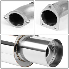 Load image into Gallery viewer, 2000-2005 Mitsubishi Eclipse V6 Single Tip Catback Exhaust Stainless Steel