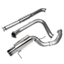 Load image into Gallery viewer, 00-05 Mitsubishi Eclipse V6 Catback Exhaust Single Burnt Tip Stainless Steel