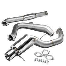 Load image into Gallery viewer, 2000-2005 Mitsubishi Eclipse Single Rolled Tip Catback Exhaust Stainless Steel