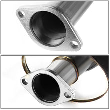 Load image into Gallery viewer, 06-12 Mitsubishi Eclipse Single Rolled Tip Catback Exhaust Stainless Steel