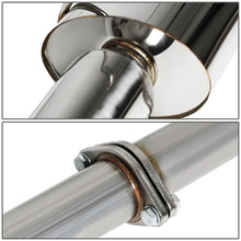 Load image into Gallery viewer, 2006-2009 Mitsubishi Eclipse V6 Single Tip Catback Exhaust Stainless Steel