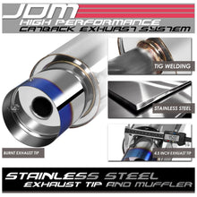 Load image into Gallery viewer, 1995-1999 Mitsubishi Eclipse Non Turbo Catback Exhaust Stainless Steel
