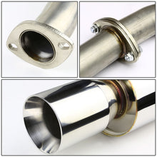 Load image into Gallery viewer, 90-97 Mazda Miata Single Rolled Tip Catback Exhaust - Stainless Steel