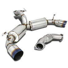 Load image into Gallery viewer, 90-95 Toyota MR2 Turbo Dual Burnt Tip Catback Exhaust Stainless Steel