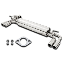 Load image into Gallery viewer, 85-89 Toyota MR2 Quad Rolled Tip Catback Exhaust - Stainless Steel