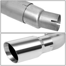 Load image into Gallery viewer, 10-15 Chevrolet Camaro Dual Rolled Tip Axleback Exhaust Stainless Steel