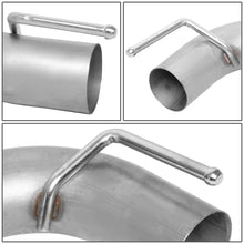 Load image into Gallery viewer, 10-15 Chevrolet Camaro Dual Rolled Tip Axleback Exhaust Stainless Steel