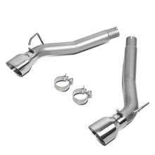 Load image into Gallery viewer, 10-15 Chevrolet Camaro 6.2L Axelback Dual Rolled Tip Exhaust Stainless Steel