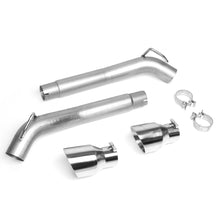Load image into Gallery viewer, 10-15 Chevrolet Camaro 6.2L Axelback Dual Rolled Tip Exhaust Stainless Steel