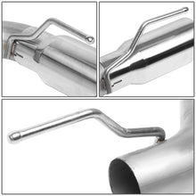 Load image into Gallery viewer, 2016-2018 Chevrolet Camaro 6.2L Axleback Exhaust Stainless Steel