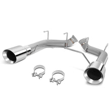 Load image into Gallery viewer, 2011-2014 Ford Mustang 5.0L Axleback Exhaust Dual Rolled Tip Stainless Steel