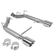 Load image into Gallery viewer, 2011-2014 Ford Mustang 5.0L Axleback Exhaust Dual Rolled Tip Stainless Steel