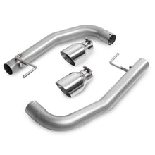 Load image into Gallery viewer, 2015-2017 Ford Mustang 5.0L Axleback Exhaust Dual Rolled Tip Stainless Steel