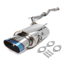 Load image into Gallery viewer, 02-06 Nissan Altima 2.5L Single Oval Burnt Tip Catback Exhaust Stainless Steel