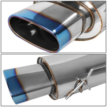Load image into Gallery viewer, 02-06 Nissan Altima 2.5L Single Oval Burnt Tip Catback Exhaust Stainless Steel