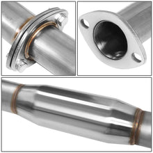 Load image into Gallery viewer, 02-06 Nissan Altima 2.5L Single Oval Burnt Tip Catback Exhaust Stainless Steel