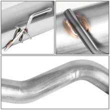 Load image into Gallery viewer, 02-06 Nissan Altima 2.5L Single Oval Burnt Tip Catback Exhaust Stainless Steel