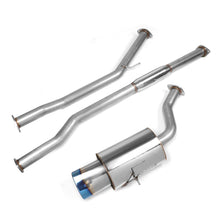 Load image into Gallery viewer, 02-06 Nissan Altima 2.5L Single Oval Burnt Tip Catback Exhaust Stainless Steel