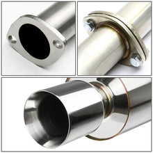 Load image into Gallery viewer, 2002-2006 Nissan Sentra Catback Exhaust Single Rolled Tip Stainless Steel