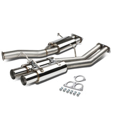Load image into Gallery viewer, 1989-1994 Nissan 240SX Dual Tip Catback Exhaust - Stainless Steel