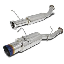 Load image into Gallery viewer, 89-94 Nissan 240SX Single Burnt Tip Catback Exhaust - Stainless Steel