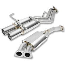 Load image into Gallery viewer, 95-98 Nissan 240SX Catback Exhaust System Dual Tip Stainless Steel