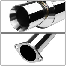 Load image into Gallery viewer, 1995-1998 Nissan 240SX S16 Dual Tip Catback Exhaust - Stainless Steel