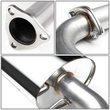 Load image into Gallery viewer, 88-91 Honda Civic 4-Door OEM Style Catback Exhaust Stainless Steel