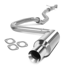Load image into Gallery viewer, 05-10 Scion tC Single Rolled Tip Catback Exhaust Stainless Steel