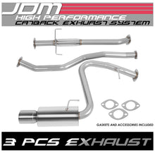 Load image into Gallery viewer, 05-10 Scion tC Single Rolled Tip Catback Exhaust Stainless Steel