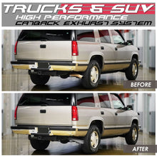 Load image into Gallery viewer, 96-99 Chevrolet Tahoe Yukon 5.7L Catback Exhaust System Stainless Steel