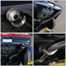 Load image into Gallery viewer, 93-97 Toyota Corolla Single Tip Catback Exhaust Stainless Steel