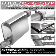 Load image into Gallery viewer, 2013-2015 Toyota Tacoma Catback Exhaust Single Tip Stainless Steel