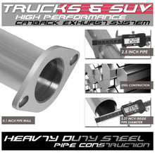 Load image into Gallery viewer, 2013-2015 Toyota Tacoma Catback Exhaust Single Tip Stainless Steel