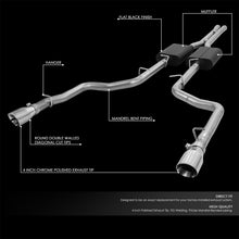 Load image into Gallery viewer, 05-10 Chrysler 300/Charger/Magnum 5.7L Catback Exhaust System Stainless Steel
