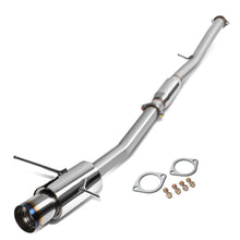 Load image into Gallery viewer, 2002-2007 Subaru WRX STI Catback Exhaust Single Burnt Tip Stainless Steel