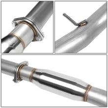 Load image into Gallery viewer, 2002-2007 Subaru WRX STI Catback Exhaust Single Burnt Tip Stainless Steel