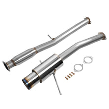 Load image into Gallery viewer, 2002-2007 Subaru WRX STI Catback Exhaust Single Burnt Tip Stainless Steel