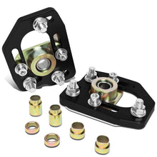 Load image into Gallery viewer, 90-93 Ford Mustang Front Upper Camber Plates - Black