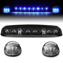 Load image into Gallery viewer, 02-07 Chevrolet Silverado / GMC Sierra Black Housing Blue LED Cab Light