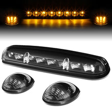 Load image into Gallery viewer, 02-07 Chevy Silverado / GMC Sierra Cab Light Black Housing Amber LED